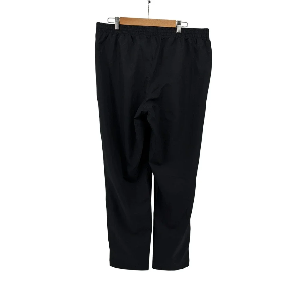 NEW Under Armour Vital Woven Pants Mens XL Black Mesh Lined Ankle Zip 1352031
